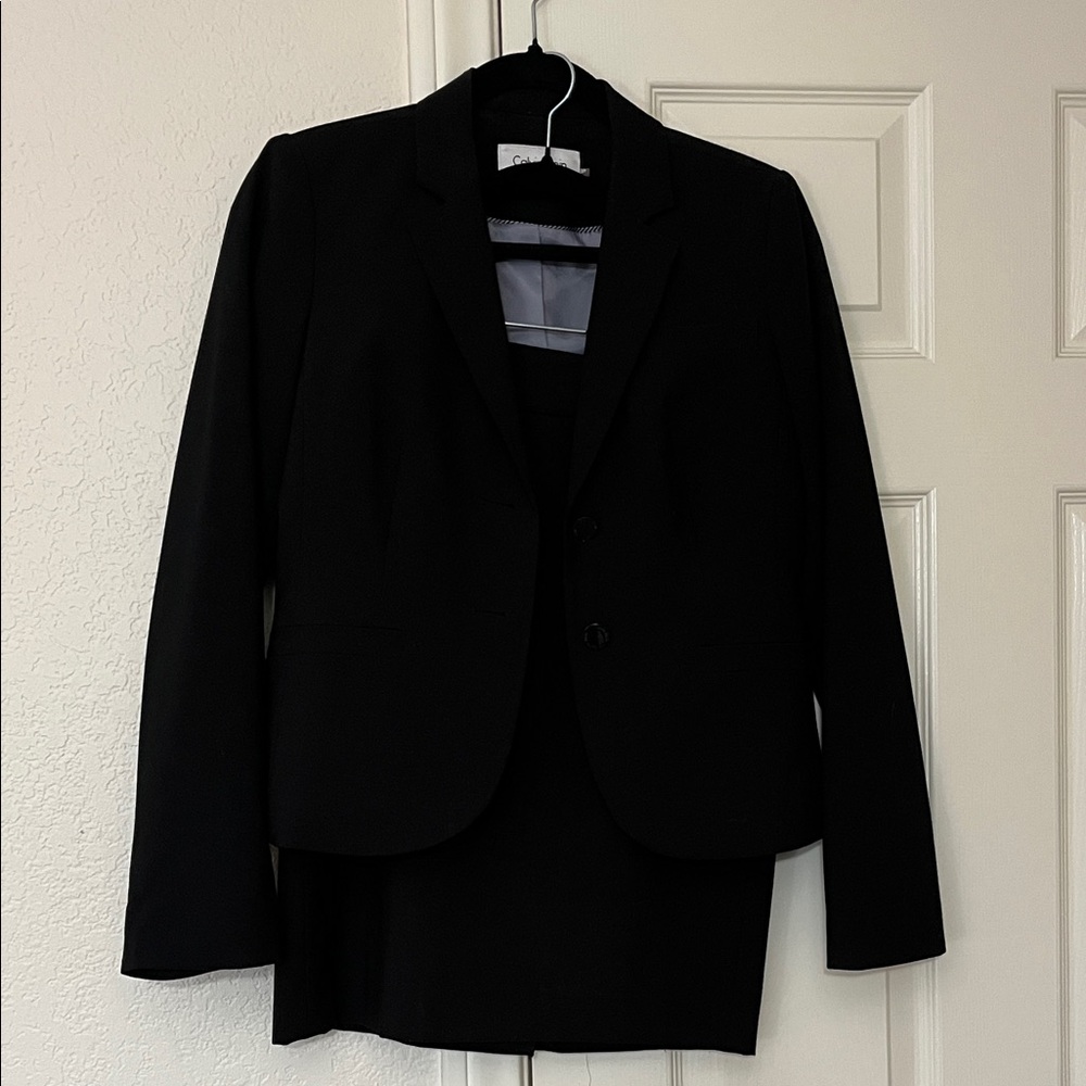 Calvin Klein Women’s Black  Suit